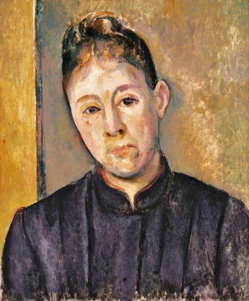 Paul Cezanne Portrait of Madame Cezanne oil painting image